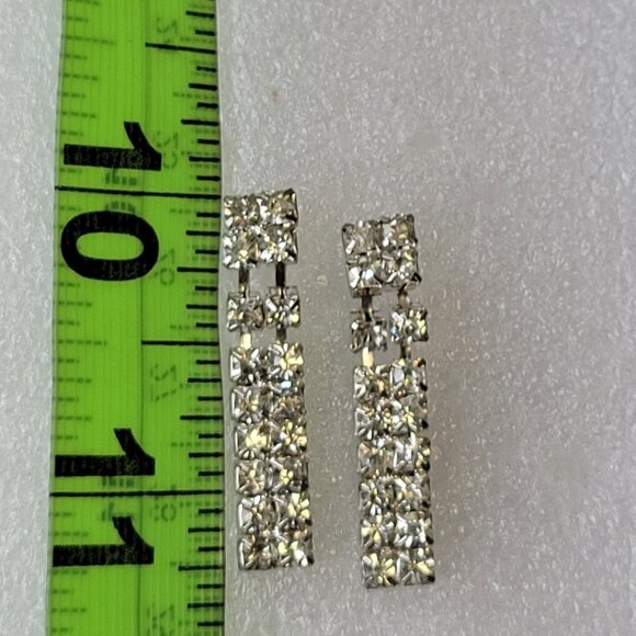 Small Silver Tone Earrings - Picture 10 of 12